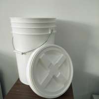 Plastic GAMMA screw lid for 6 gallon pail/Bucket