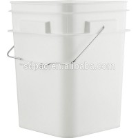 4 gallon plastic square pail