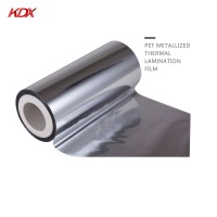 Premium Metalized 25mic PET Thermal Film (Silver),Metallic Food Cover Film Plastic