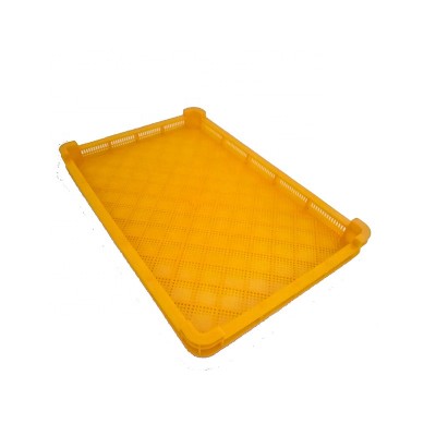 Stackable Plastic Drying Trays For Softgel/Paintball 600*400*50Mm