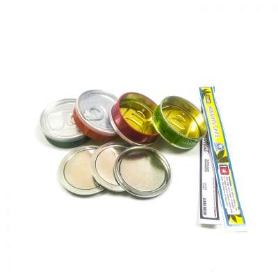 Wholesale Pull Ring Medicinary Pressitin Tin Cans With Labels And Stickers For Packaging Food Snacks Dried Flowers Herbs