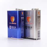 Auto machine oil tin cans with handle 0.8L 1L 2L 3 L 4L 5 L metal chemical cans