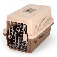 Wholesale Durable Portable Plastic Pet Dog Cat Carrier Plastic Travel Carrier Crates For Pets