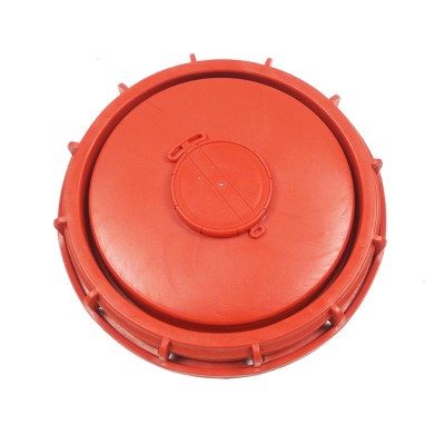 IBC Water Tank Red 6 Inch Vented Plug Lid Closure