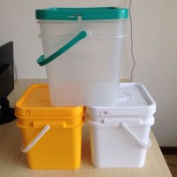 5L 10L 15L 20L plastic square bucket for food packaging