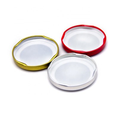 Free Sample Glass Bottle Twist Off Lug Cap Metal Tin Lids