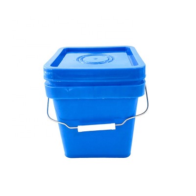 Hot New Economic 20L Square Plastic Pail With Lid