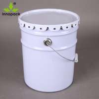 20L Tinplate paint metal pail UN approved chemical use bucket