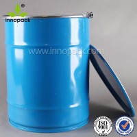 20L Tinplate paint metal bucket with lock ring lid